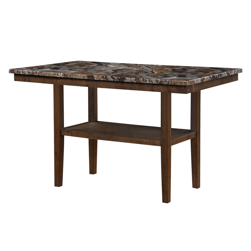 Table de bar brune D4355