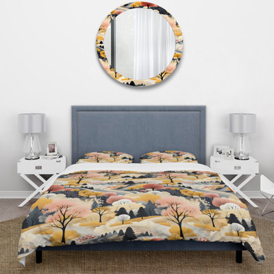 Ensemble de housse de couette Autumn Scenery