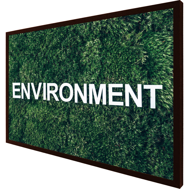 Elberon Single Picture Frame Print, 76cm H x 114cm W x 4cm D, Brown Framed