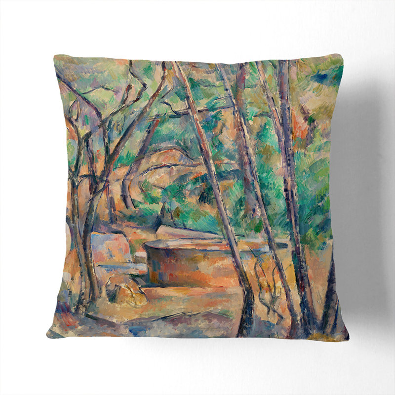 Square Cushion, Black, 55cm H x 55cm W x 20cm D
