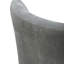 Chaise rembourrée Faouzi avec roulettes-1222985738