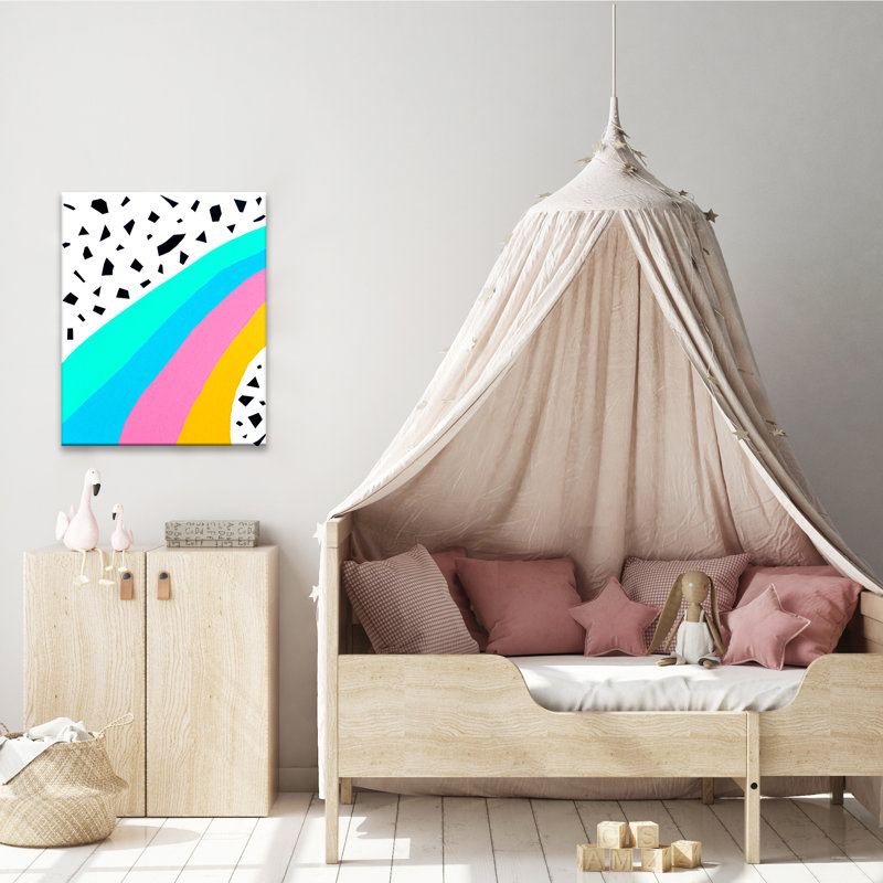 « quelque part sur l’arc-en-ciel », art sur toile Mcbroom, H 30 po x l 20 po x P 1,5 po