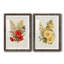 Antique Floral Bouquet V - Ensemble de 2 reproductions de cadres photo-2070118556-2070118559
