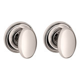 Estate Double Dummy Door Knob with 5048 Rose