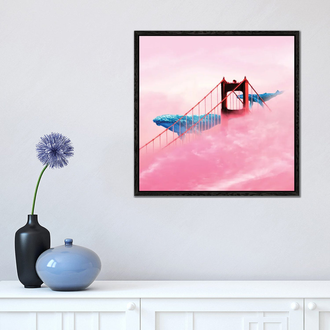 Coastal Whale Watching by David Loblaw - Print on Canvas