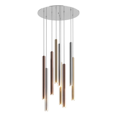 Denslowe 9 - Light LED Kitchen Island Pendant