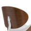 Tabouret de bar moderne pivotant rembourré Marana-1168484444