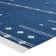 Calli Moroccan Area Rug in Blue/White