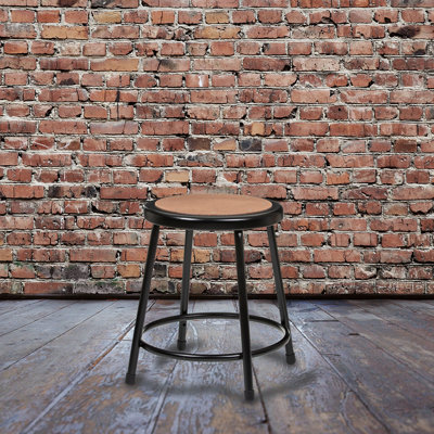 Flynn 24 Inch Heavy Duty Commercial Grade Stool by Hampden Furnishings