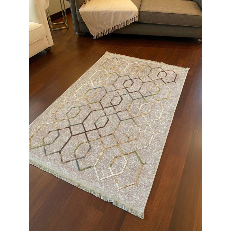 Lashia Performance Washable Moroccan Indoor / Outdoor Rug, Runner 2'7" x 8'10"