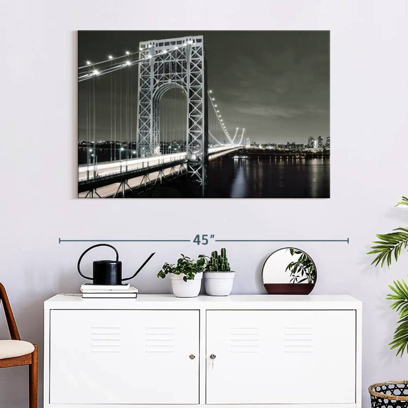 Lilie Bridge City Lights, H 32 po x l 48 po