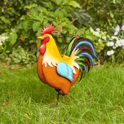 Brynslee Animals UV Resistant Metal Garden Statue