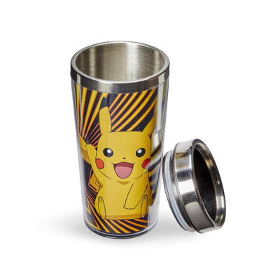 Just Funky 16oz. Stainless Steel Travel Mug
