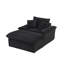 Fauteuil d'appoint avec repose-pieds-943527417