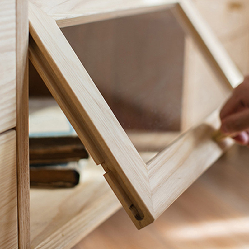 Meuble télé moderne en bois massif
