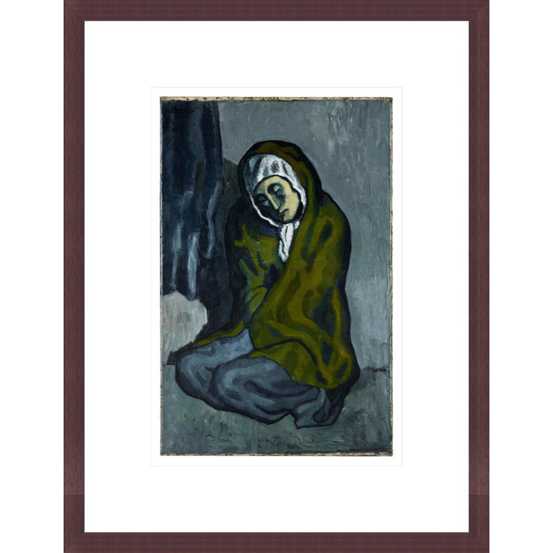 «By Pablo Picasso», estampe numérique encadrée, H 16,75 po x l 12,89 po