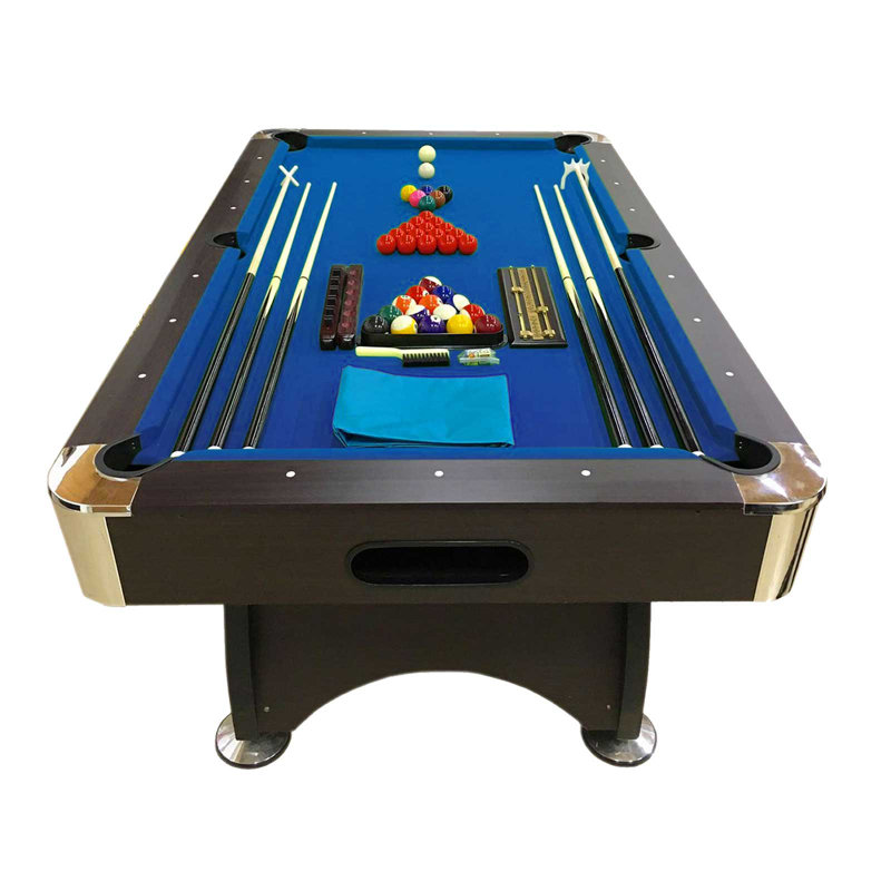 7 ft Pool Table Snooker with Accessories, Blue
