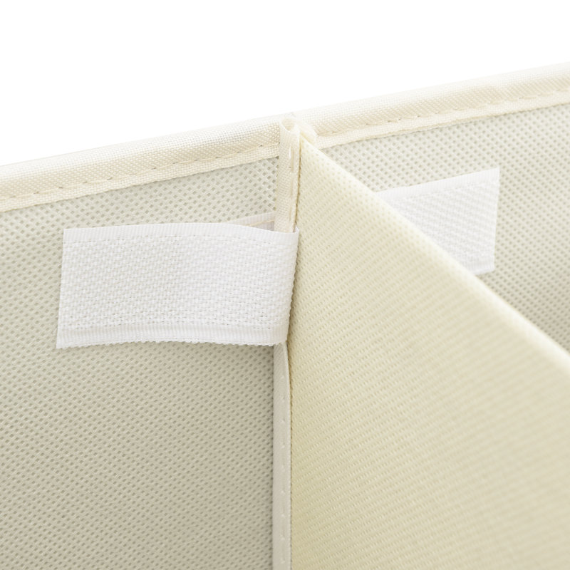 Storage Boxes Fabric 50x30x25 cm, White