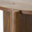 Table basse ronde ronde en bois massif Claremont-472950938