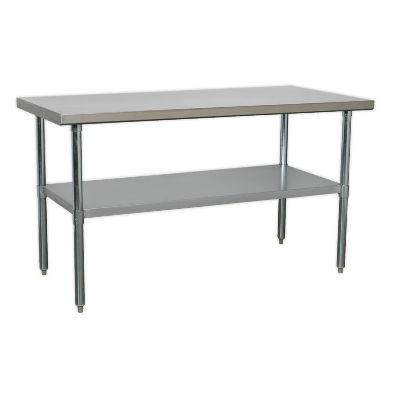 Temperley Metal Potting Bench, 89cm H x 153cm W x 76cm D