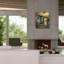 «Jesus Christ in the Garden of Divine Light» par Doron David, art mural sur toile, 26 po x 30 po