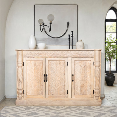 60'' Solid Wood Sideboard