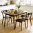 47-Inch Solid Wood Rectangular Dining Table