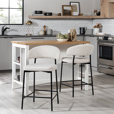 Tabouret de comptoir 24,38 po Jerwin