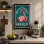 Sweet Cheeks Flamingo Sign Retro - Wrapped Canvas-758831581-758831586