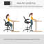 Chaise de bureau en filet avec support lombaire