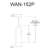 Wand 2 Light Incandescent Pendant-2125375752