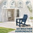 HDPE All-Weather Solid Panel Adirondack Chair-1040666704