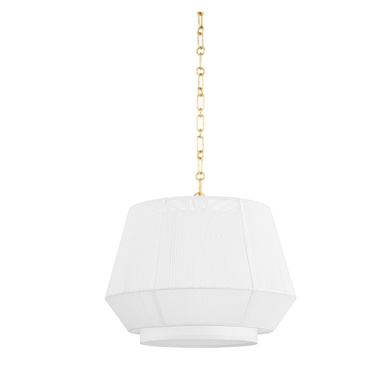 Debi 1 Light Pendant, 18" W