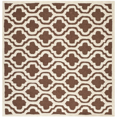 Cannen Hand Tufted Wool Geometric Rug