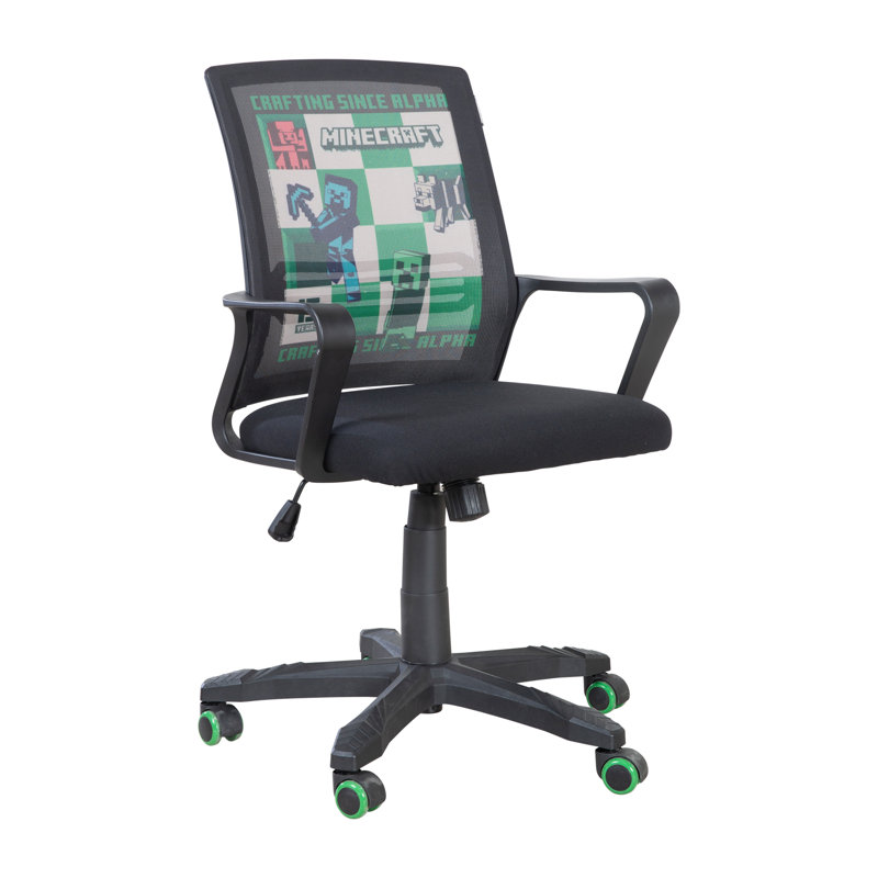 Minecraft Office Chair, Height Adjustable, 15th Anniversary Edition