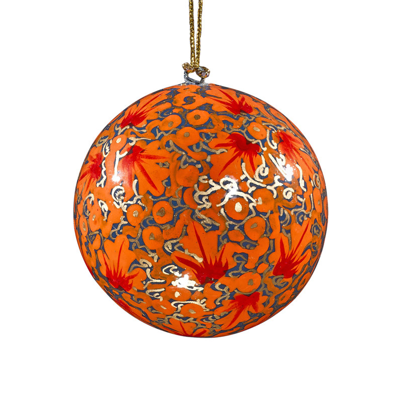 Enchanted Orange Bauble