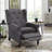 Zelma Upholstered Push Back Recliner w/ Vibratory Massage & Heating Function-103621365