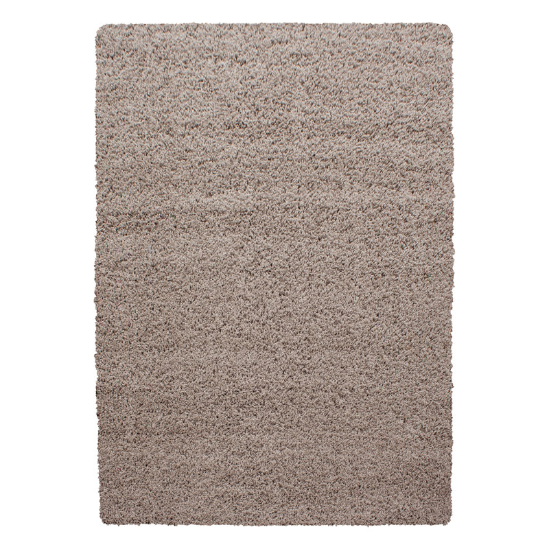 Riam Machine Woven Beige Indoor Rug, Rectangle 60 x 110cm