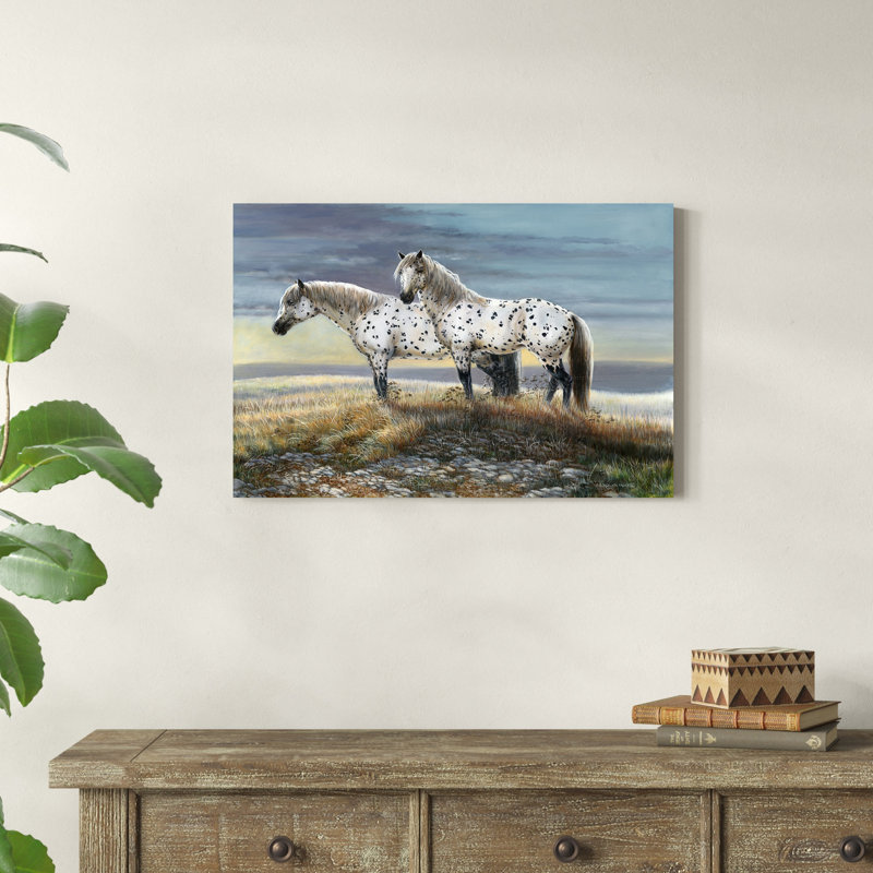 Coucher de soleil Appaloosa, H 20 po x l 30 po x P 1,25 po