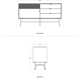 Dang 56'' Media Console
