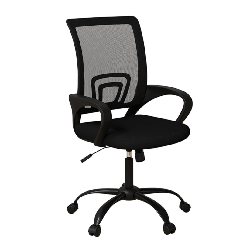 Chaise de travail ergonomique pivotante à hauteur réglable