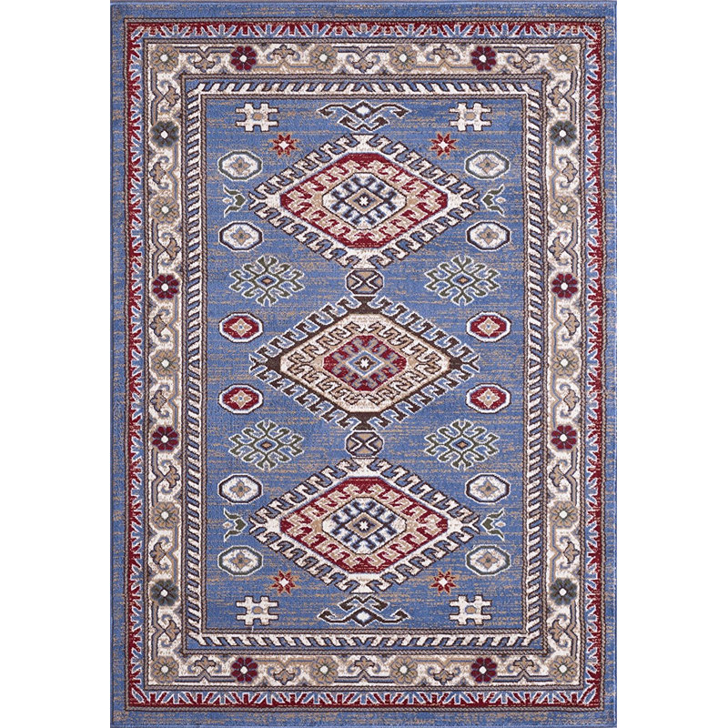 Tapis bleu Wisconsin, Rectangle 6 pi 6 po x 9 pi 5 po