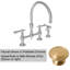 Chesterfield Kitchen Bridge Faucet with Side Spray-351944940