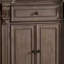 Hama Sideboard Buffet Console, 4 Doors, Oak Brown Wood, 60 Inch