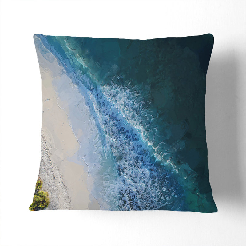 Square Throw Cushion, 55cm H x 55cm W x 20cm D