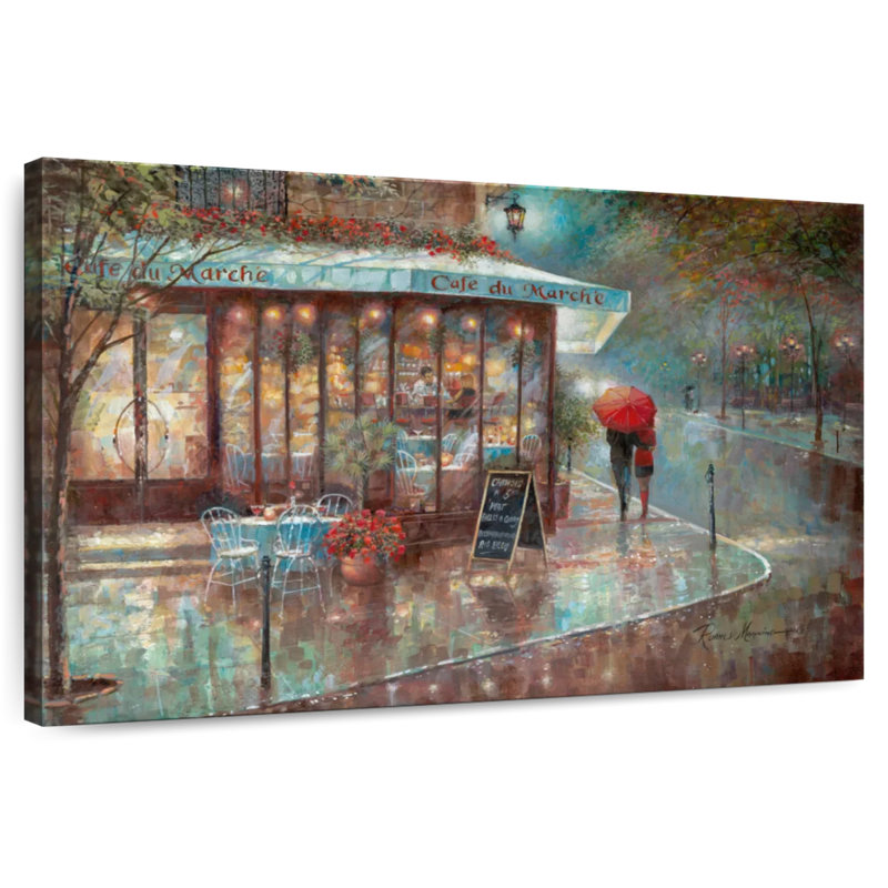 Sireci Cafe Du Marche, 32" H x 48" W