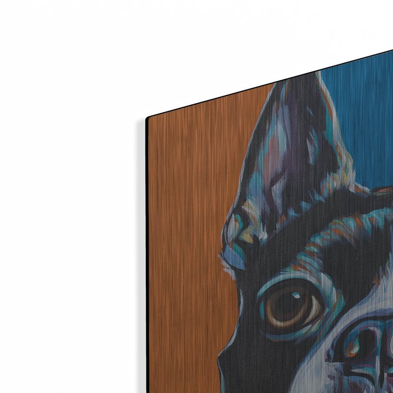 «Dog Friend III» par Carolee Vitaletti, H 24 po x l 24 po