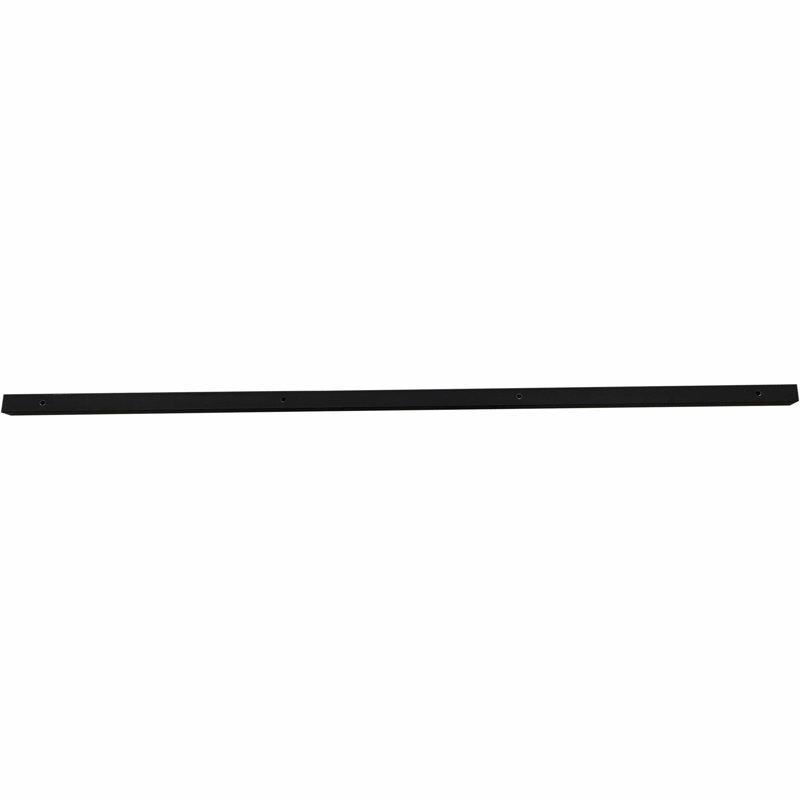 Black Steel Table Support Bar for Stability