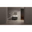Meuble-lavabo sophistiqué avec lavabo en résine durable et rangement abondant