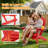 Outdoor Adirondack Chair set of 2 with Cup Holder All-Weather HIPS Patio Chairs for Lawn, Garden, Fire Pit, Backyard-1793447203